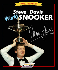 Steve Davis World Snooker - Box - Front - Reconstructed