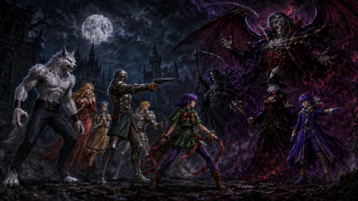 Castlevania: Legacy of Darkness - Fanart - Background