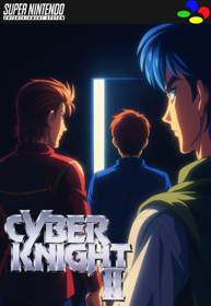 Cyber Knight II: Chikyuu Teikoku no Yabou - Fanart - Box - Front