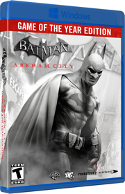Batman: Arkham City: Game of the Year Edition - Box - 3D