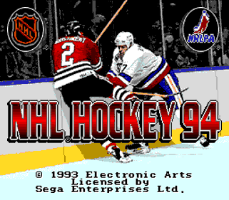 NHL '94 - Screenshot - Game Title