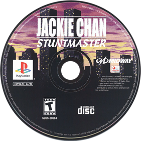 Jackie Chan: Stuntmaster - Disc Image