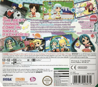 Hatsune Miku: Project Mirai DX - Box - Back
