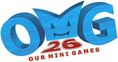 OMG 26: Our Mini Games - Clear Logo