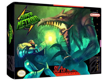 Super Metroid: Project Base - Box - 3D