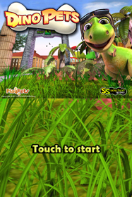 Dino Pets: The Virtual Pet Game - Screenshot - Game Title