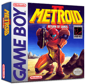 Metroid II: Return of Samus - Box - 3D Image