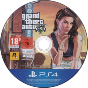 Grand Theft Auto V - Disc Image
