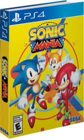 Sonic Mania - Box - 3D Image