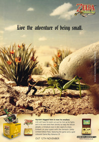 The Legend of Zelda: The Minish Cap - Advertisement Flyer - Front