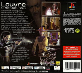 Louvre: The Final Curse - Box - Back