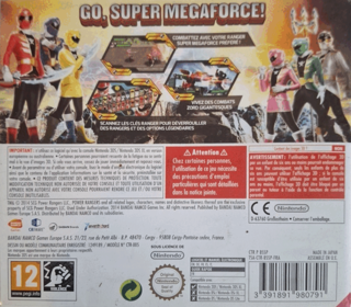 Power Rangers Super Megaforce - Box - Back