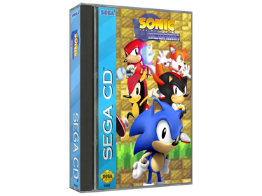 Sonic The Hedgehog MegaMix - Box - 3D