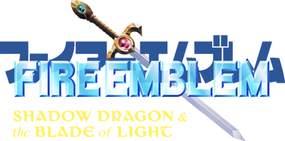 Fire Emblem Shadow Dragon and the Blade of Light - Clear Logo