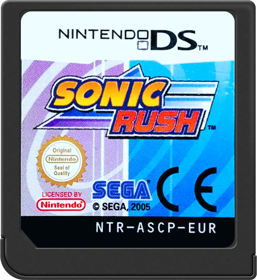 Sonic Rush - Cart - Front Image