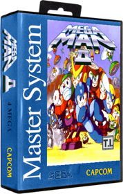 Mega Man II - Box - 3D