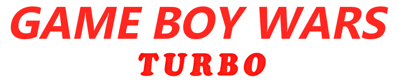 Game Boy Wars Turbo - Clear Logo