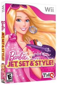 Barbie: Jet, Set & Style! - Box - 3D Image