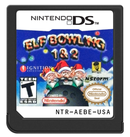 Elf Bowling 1 & 2 - Cart - Front Image