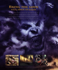 God of War II - Advertisement Flyer - Front