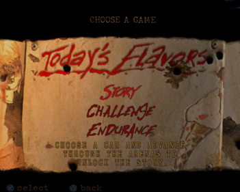 Twisted Metal: Black - Screenshot - Game Select Image