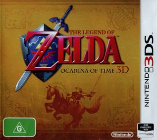 The Legend of Zelda: Ocarina of Time 3D - Box - Front