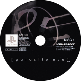 Parasite Eve - Disc Image