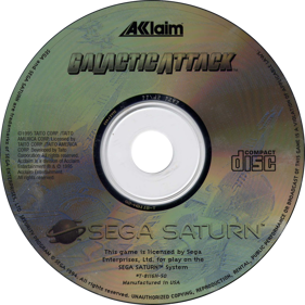 Galactic Attack - Disc