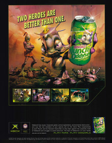 Oddworld: Munch's Oddysee - Advertisement Flyer - Front