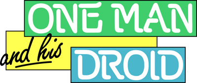 One Man and his Droid - Clear Logo Image