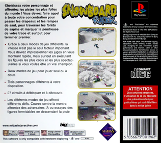 Snowboarding - Box - Back
