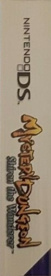 Mystery Dungeon: Shiren the Wanderer - Box - Spine