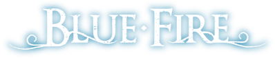 Blue Fire - Clear Logo