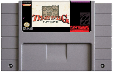 Treasure Hunter G - Fanart - Cart - Front