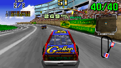 Daytona USA - Screenshot - Gameplay Image