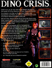 Dino Crisis - Box - Back