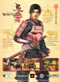 Onimusha: Warlords - Advertisement Flyer - Front