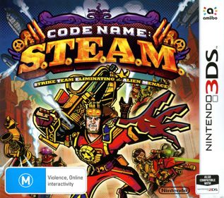 Code Name: S.T.E.A.M. - Box - Front