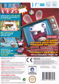 Rayman: Raving Rabbids: TV Party - Box - Back