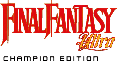Final Fantasy Ultra: Champion Edition - Clear Logo