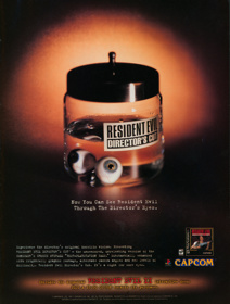 Resident Evil: Director's Cut - Advertisement Flyer - Front