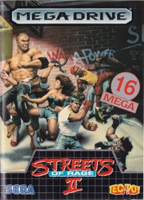 Streets of Rage 2 - Box - Front