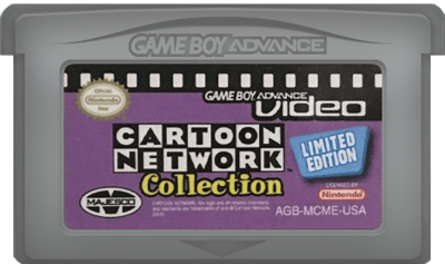 Game Boy Advance Video: Cartoon Network Collection: Limited Edition - Cart - Front Image