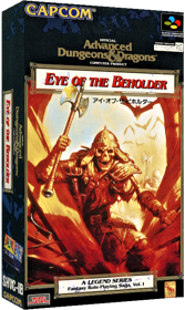 Advanced Dungeons & Dragons: Eye of the Beholder - Box - 3D Image