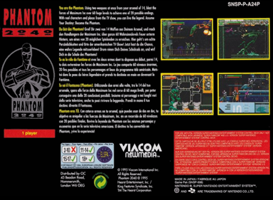 Phantom 2040 - Box - Back