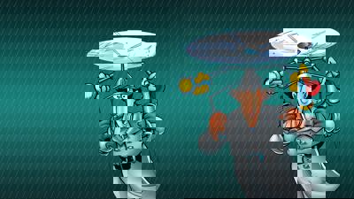 Inspector Gadget: Gadget's Crazy Maze - Fanart - Background Image