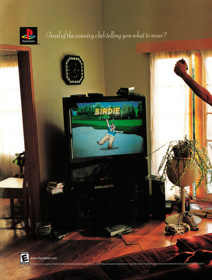 Hot Shots Golf 2 - Advertisement Flyer - Front