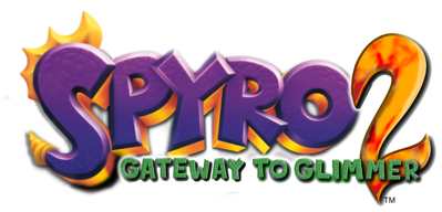 Spyro 2: Ripto's Rage! - Clear Logo