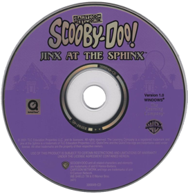 Scooby-Doo! Jinx at the Sphinx - Disc