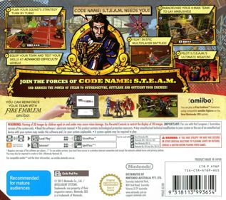 Code Name: S.T.E.A.M. - Box - Back